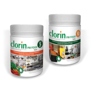 Clorin PM Food Tabs Desinfecção Alimentos